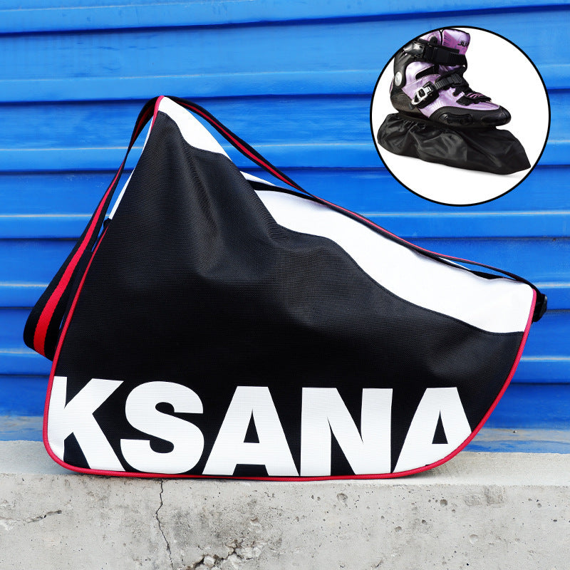 Roller Skating Storage Bag Thickened Shoulder Bag Sports Gym Bag Roller Skates Ice Skate Shoe Bag