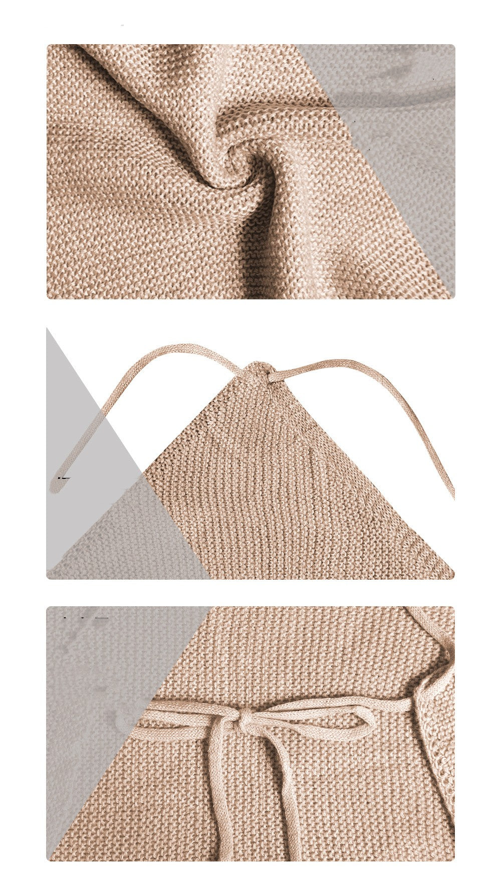 Fashion Knitted Solid Tank Top