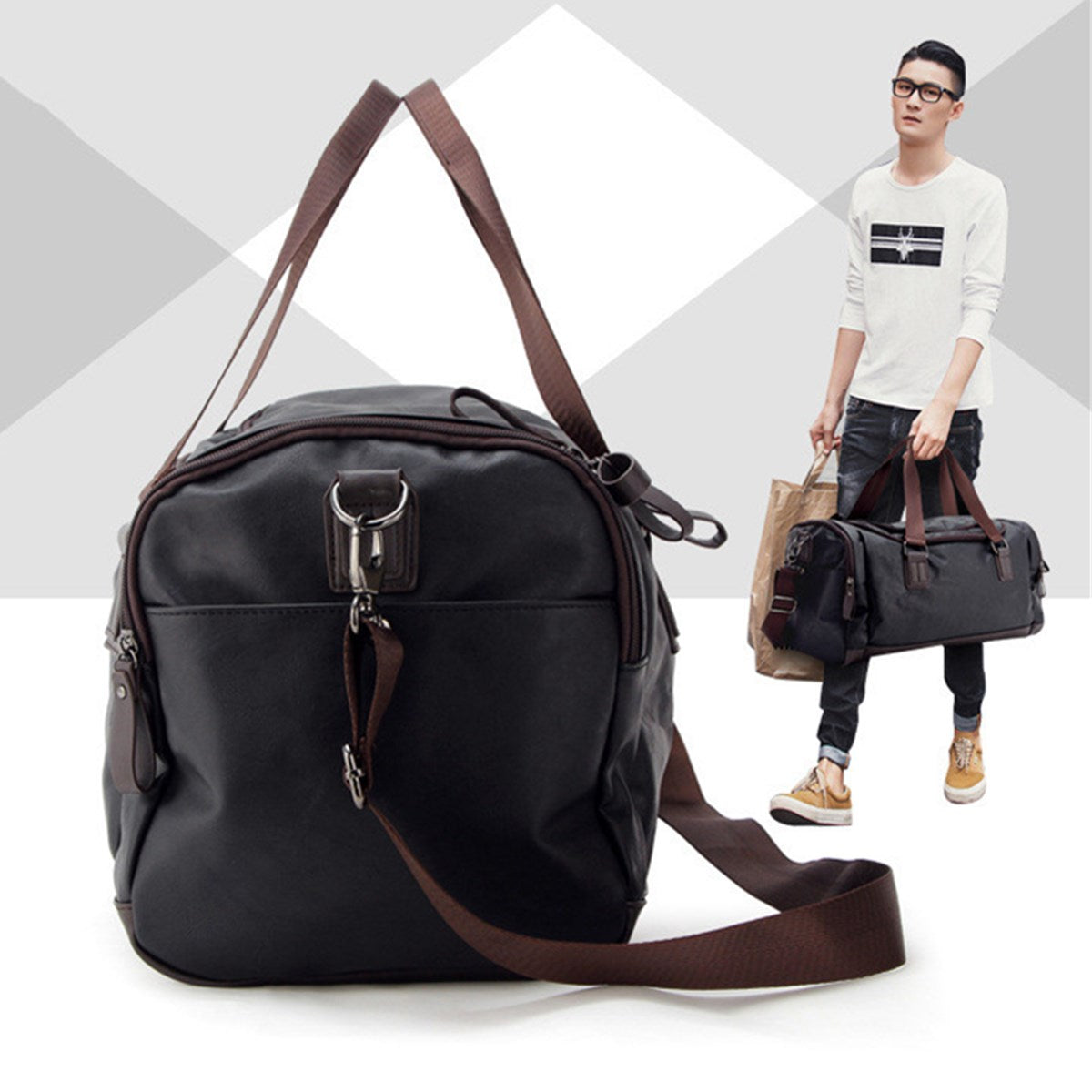 Fitness bag leisure travel handbag