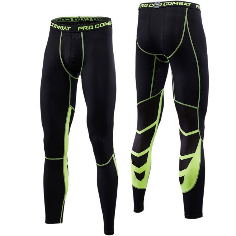 Men's Pants Male Tights Leggings For Running Gym Sport  Workout White Black Trousers