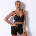 Seamless Yoga Sports Suit Female Summer