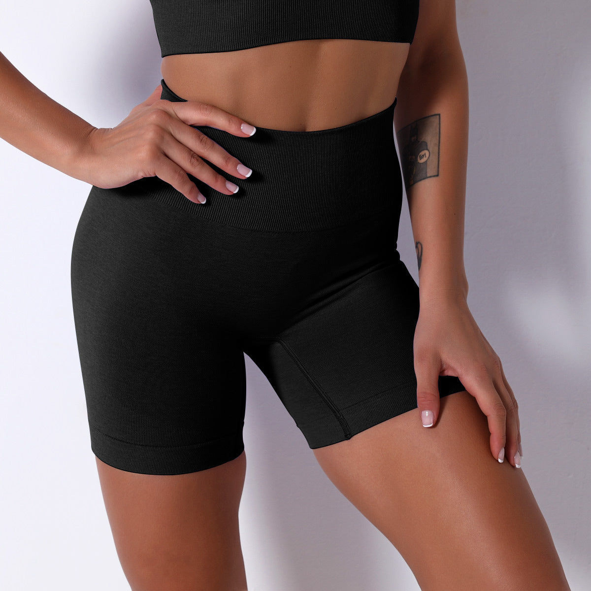 Seamless Yoga Sports Suit Female Summer