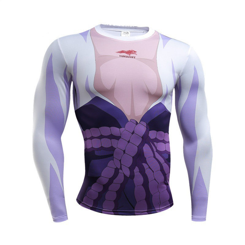 Hamou Orange Compression Shirt