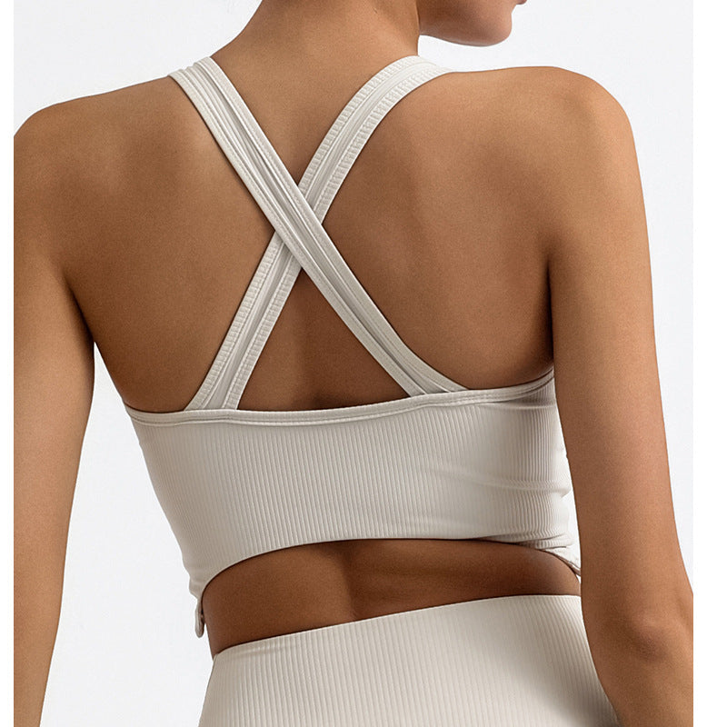 Irregular-Shape Workout Tank Top