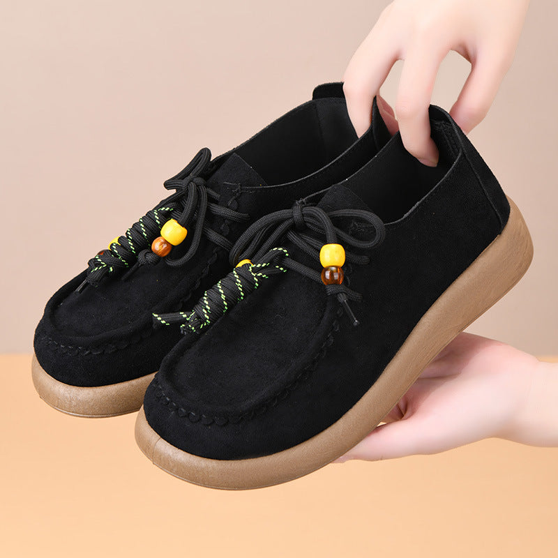 Vintage Womens Shoes New Autumn Style In Old Beijing Design