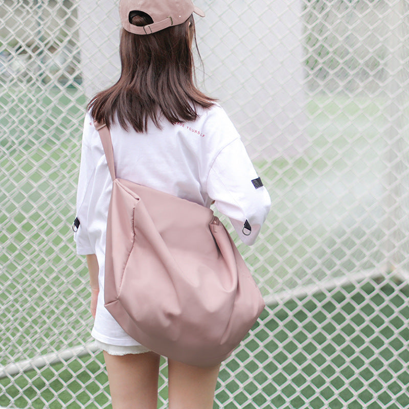 Sports bag female crossbody shoulder bag large capacity fitness bag