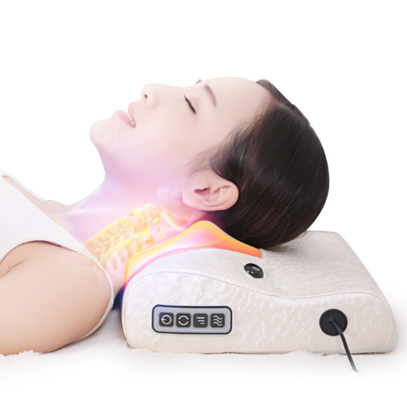 Electric multifunctional massage pillow