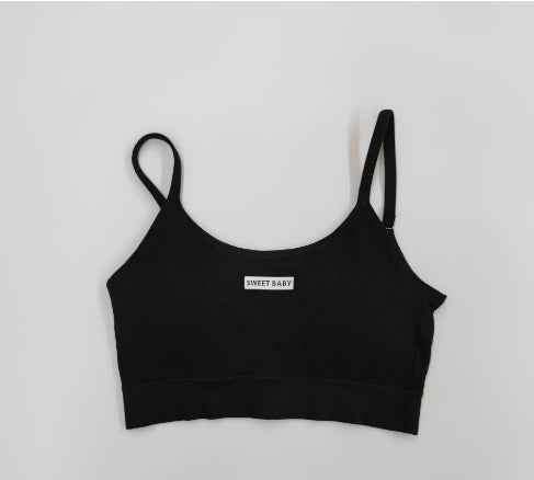 High Waist Strap Yoga Suit Women's Sports Bra