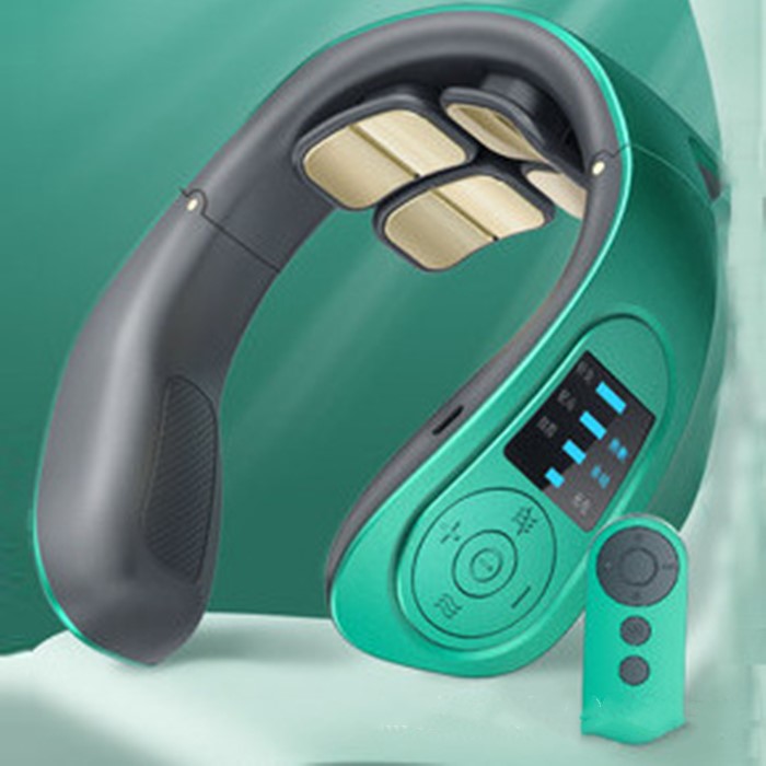 Electric intelligent cervical massage instrument