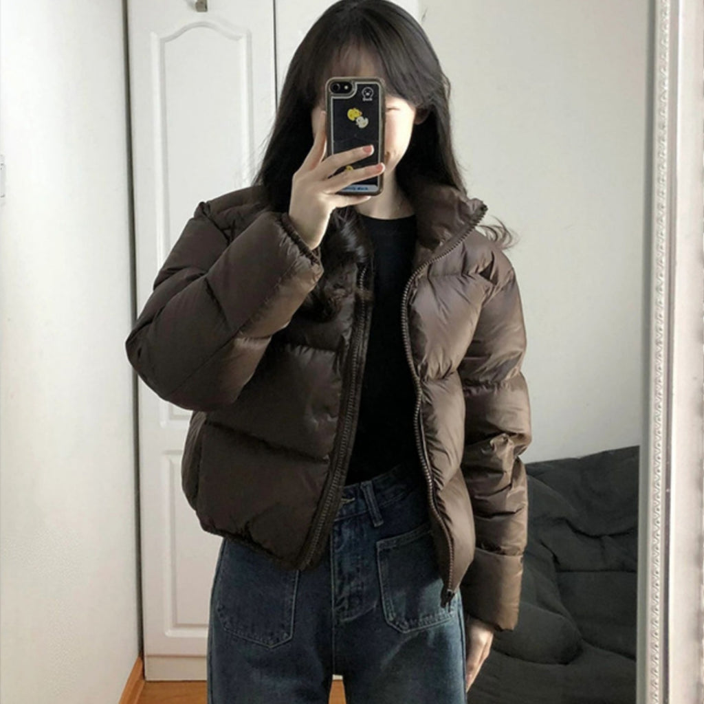 Women's Short Puffer Down Jacket Coats