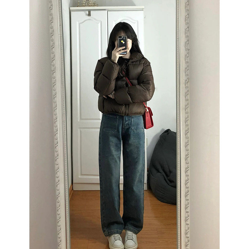 Women's Short Puffer Down Jacket Coats