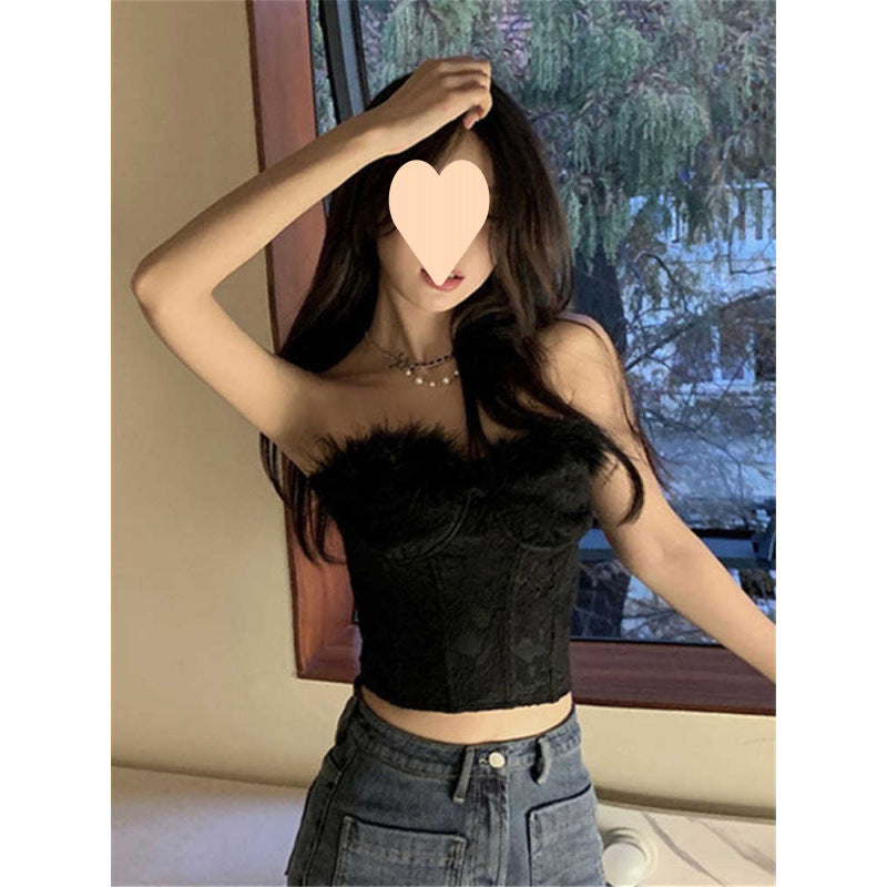 Cotton Ethereal-style Strapless Dress