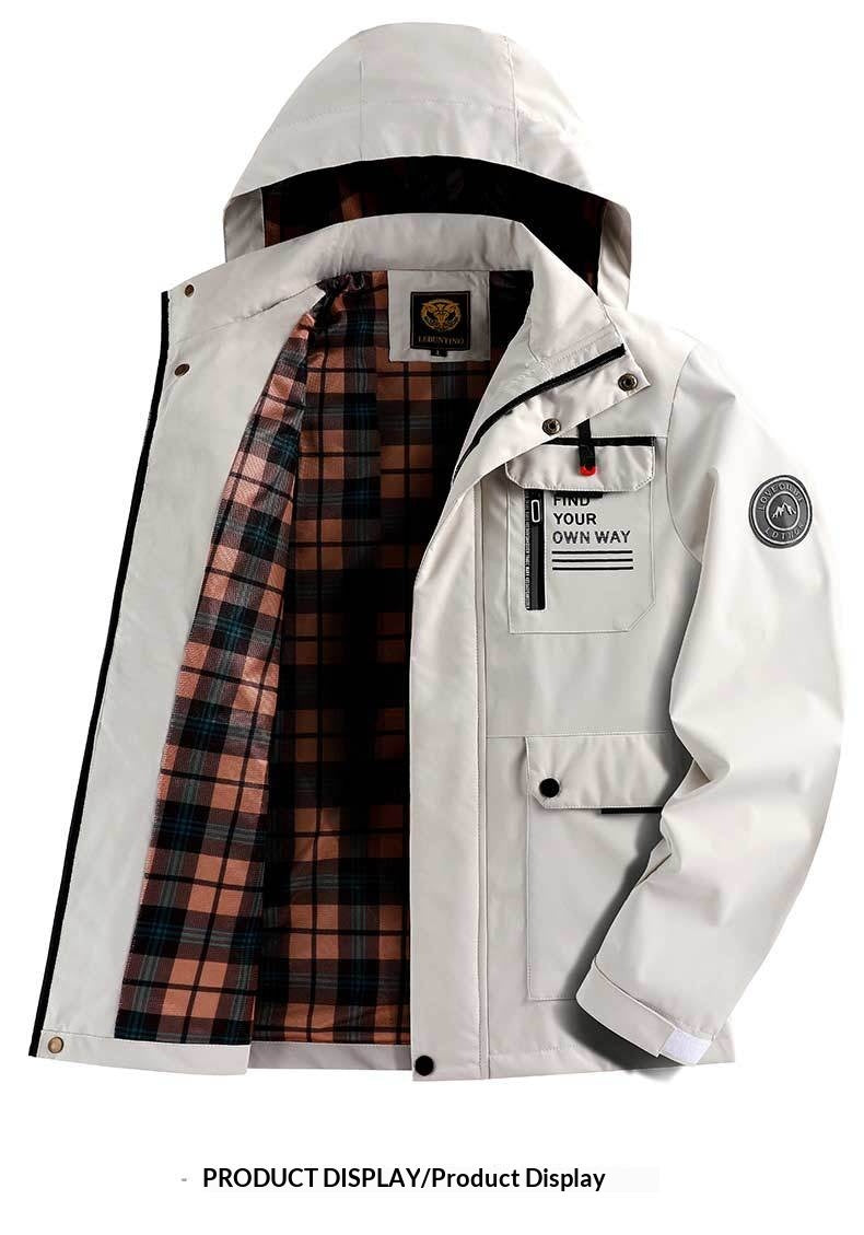 Mid-length Casual Jacket Knee-length Parka