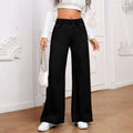 Wide Leg Jeans Straight Fashion Casual Straight Pants Women's Comfortable Street Style Trousers