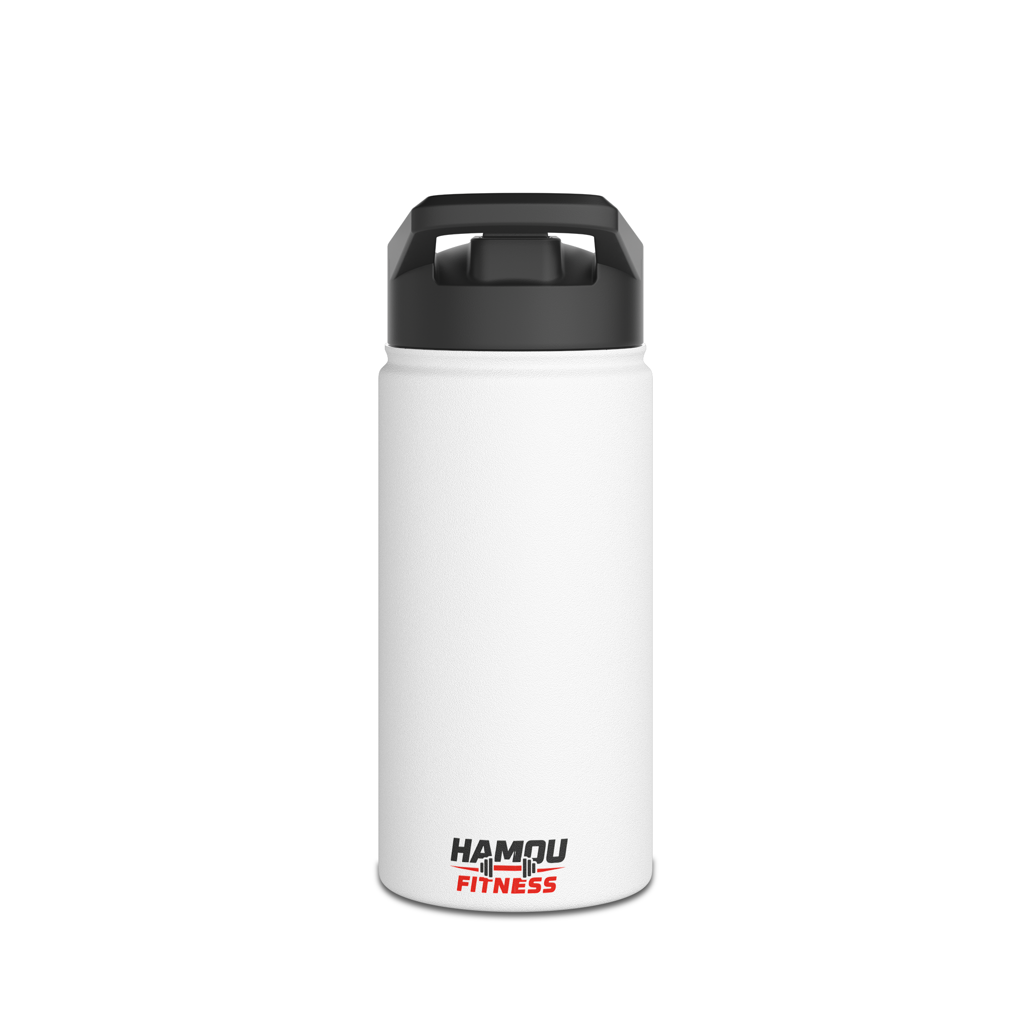 Hamou Fit Stainless Steel Water Bottle – Gym Sports Hydration Bottle