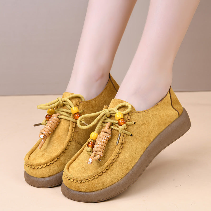 Vintage Womens Shoes New Autumn Style In Old Beijing Design