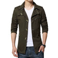 Lightweight Washable Casual Mid Length Jacket