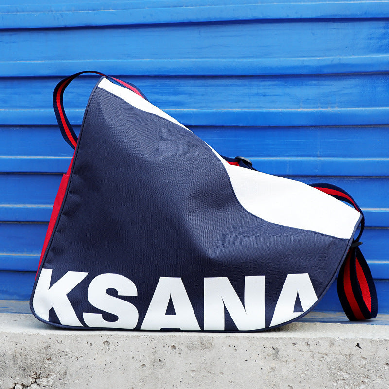 Roller Skating Storage Bag Thickened Shoulder Bag Sports Gym Bag Roller Skates Ice Skate Shoe Bag