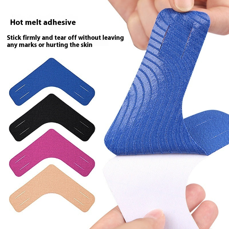 Pre-cut V-shaped Muscle Paste Basketball Fitness Marathon Kneecap