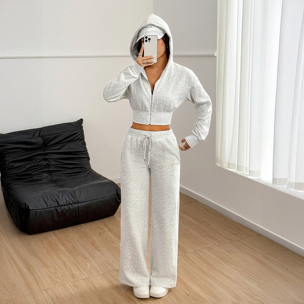 Women's Long Sleeve Sport Pants Suit