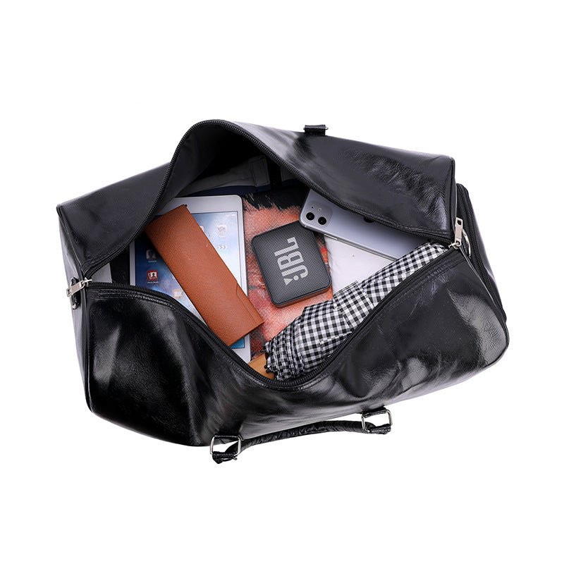 Retro Business Trip Large Capacity Short Distance Men Sports Gym Bag