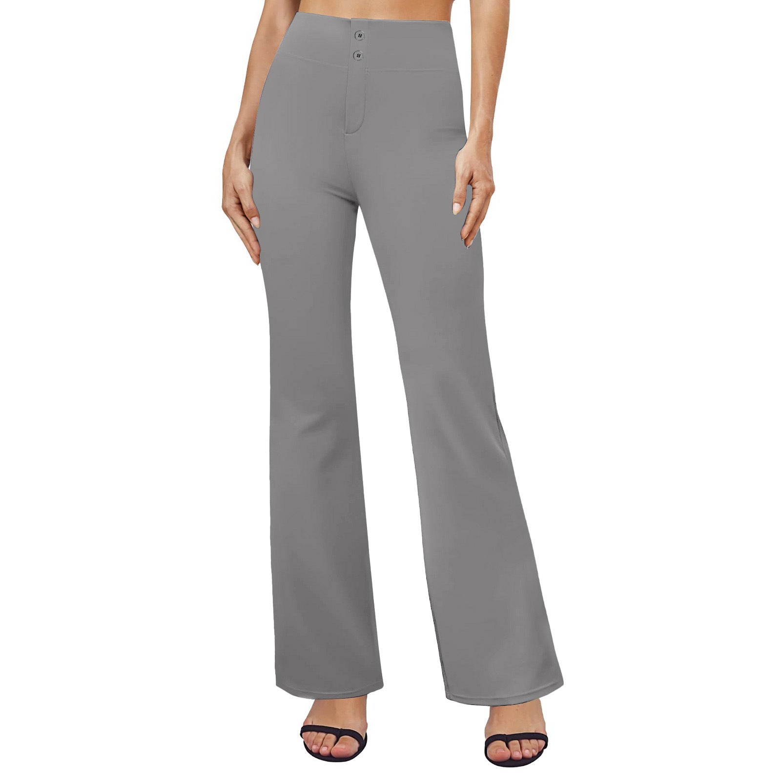 High-waisted Butt-lifting Wide-leg Sweatpants