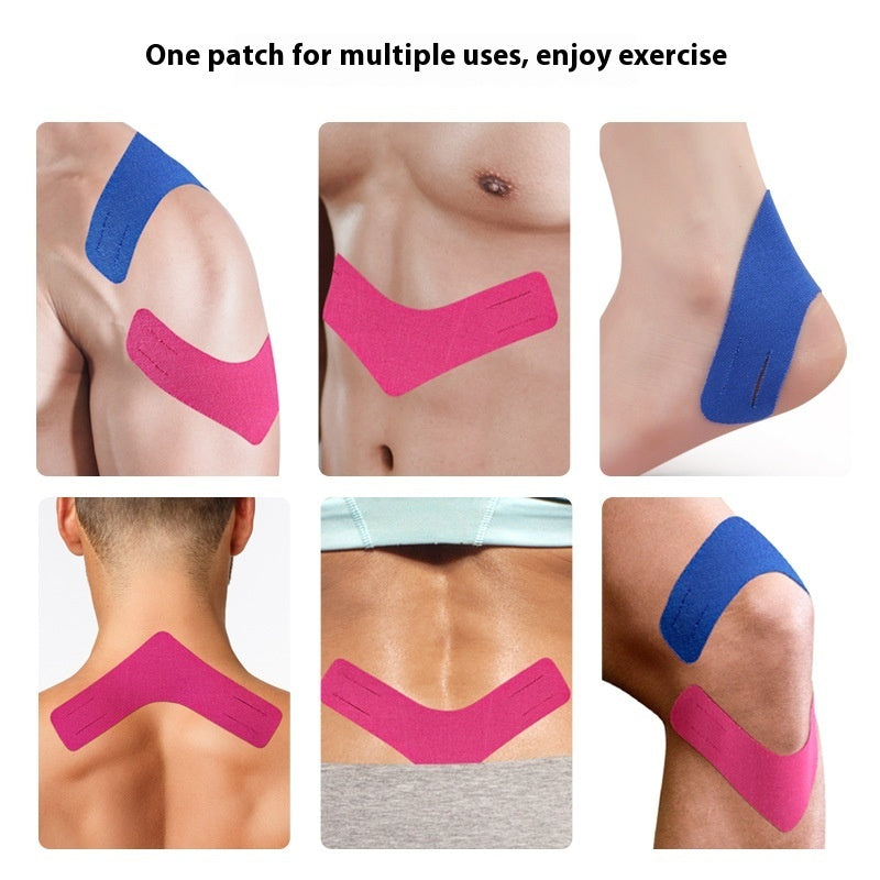 Pre-cut V-shaped Muscle Paste Basketball Fitness Marathon Kneecap